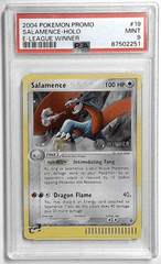 V1052: 2004: SALAMENCE-HOLO: 19/97: E-LEAGUE WINNER: PSA 9: MINT: 87502251